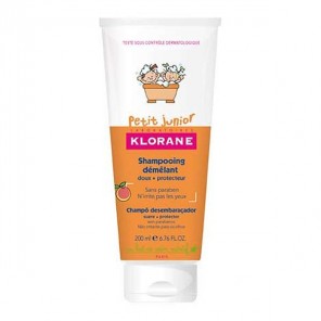 Klorane Petit junior shampooing démêlant pêche 200ml