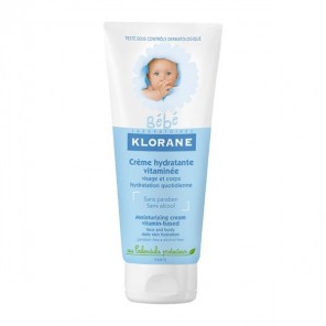 Klorane Bébé Crème Hydratante vitaminée 200ml