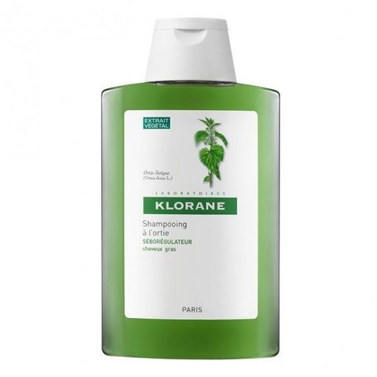 Klorane Shampooing Traitant Séborégulateur à l'Extrait d'Ortie 400ml