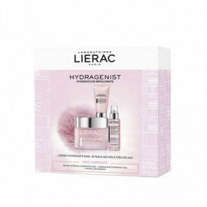 Liérac Coffret Hydragenist Creme + Brume de Réveil + Masque + Pompon