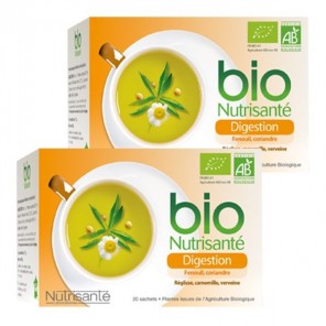 Nutrisanté infusion digestion 2x20 sachets 