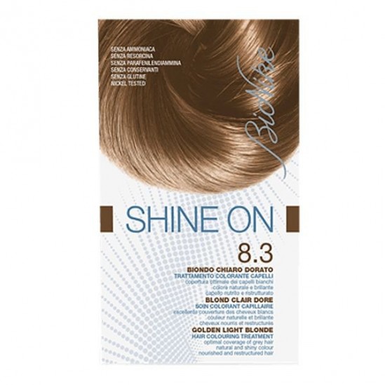 Bionike Shine on soin coloration 8.3 blond clair doré