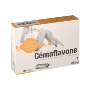 Cemaflavone circulation veineuse 10 ml 20 ampoules