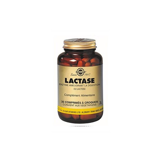 Solgar Lactase 3500 FCC 30 comprimés