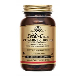 Solgar Ester C® Plus 500mg 50 gélules