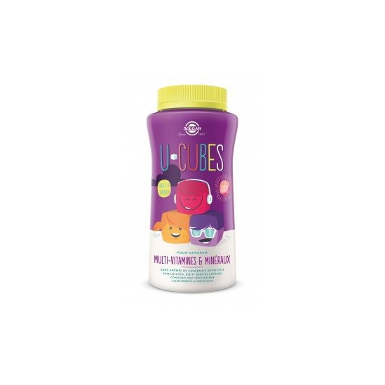 Solgar U-Cubes Enfants multivitamines 60 gummies