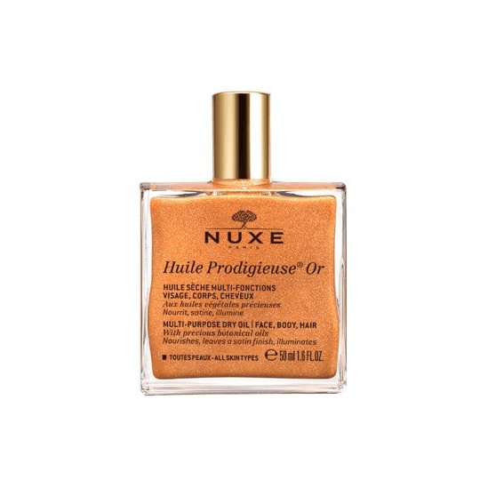 Nuxe Huile Prodigieuse® Or huile sèche pailletée Flacon 50ml