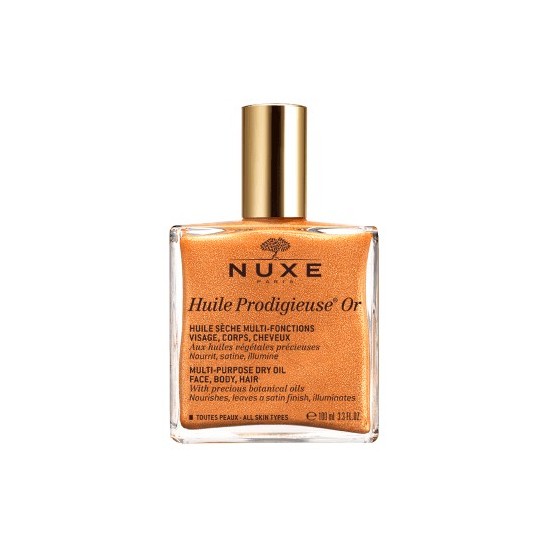 Nuxe Huile Prodigieuse® Or huile sèche pailletée vaporisateur 100ml