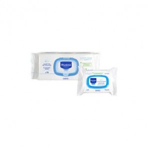 Mustela Lingettes nettoyantes paquet de 25