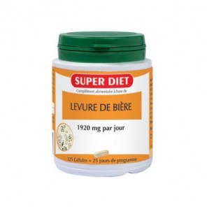 Superdiet Levure de bière 125 gélules