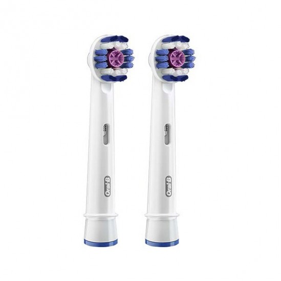 Oral B 3D white brossettes pack de 2 brossettes