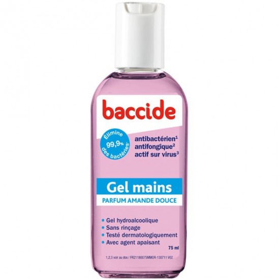 BACCIDE GEL MAIN AMANDE DCE 100ML