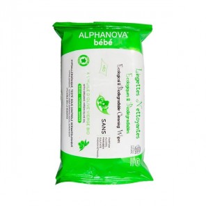 ALPHANOVA BEBE LINGETTES NETTOYANTES