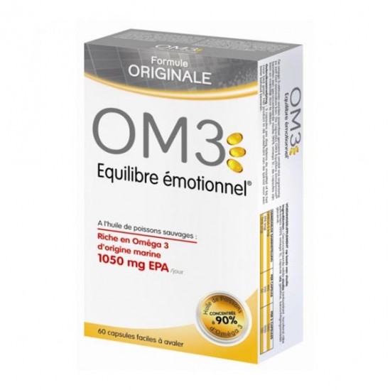 Om3 Equilibre émotionnel complément alimentaire 60 capsules