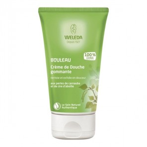 Weleda crème de douche gommante au bouleau 150ml