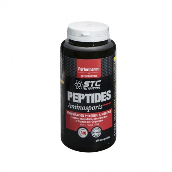 Stc nutrition peptides aminosports compléments alimentaire 270 comprimés