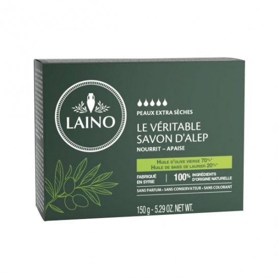 Laino le veritable savon d'alep 150g