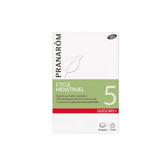 Pranarôm oleocaps 5 cycle menstruel 30 capsules