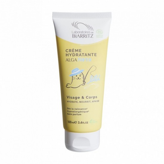 Biarritz crème hydratante alga natis bébé 100