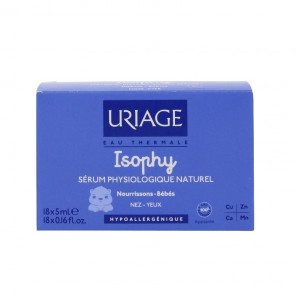 Uriage isophy sérum physiologique 18 unidoses