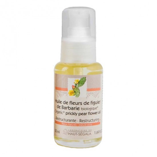 Haut-ségala huile de fleurs de figuier de barbarie biologique 50ml