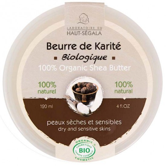 Haut-ségala beurre de karité biologique 120ml