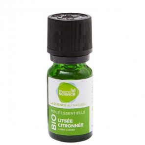 Pharmascience litsée citronnée bio huile essentielle 10ml