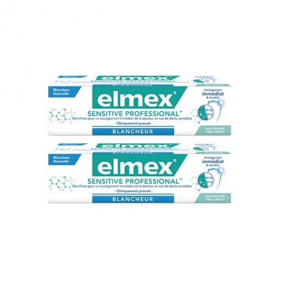 Elmex sensitive professional dentifrice blancheur 75ml