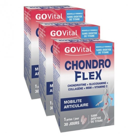 Govital chondroflex mobilité articulaire 3 x 60 comprimés