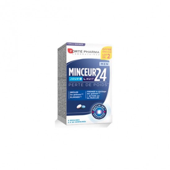 Forté pharma minceur 24 jour & nuit men 2 x 28 comprimés