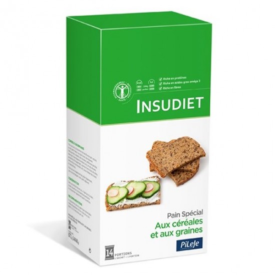 Insudiet pain spécial céréale et graines 672g