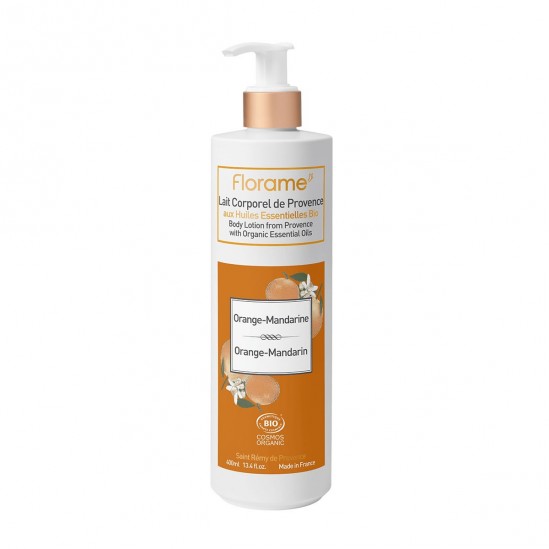 Florame lait corporel de provence orange mandarine 400ml