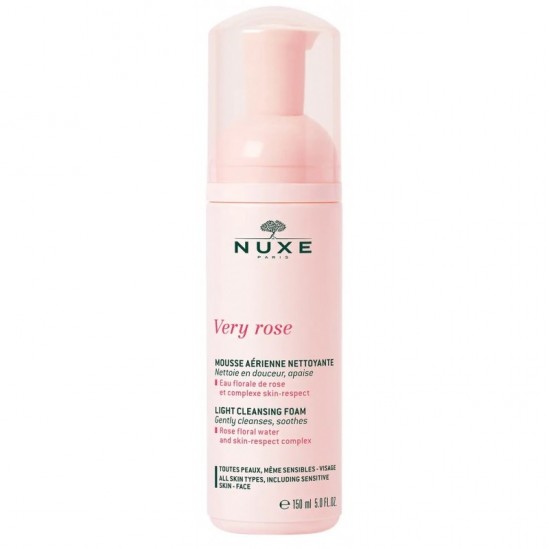 Nuxe very rose eau mousse aérienne 150ml