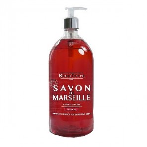 Beauterra savon liquide marseille pivoine 300ml