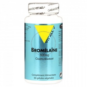 Vitall+ bromelaine 500mg 60 capsules