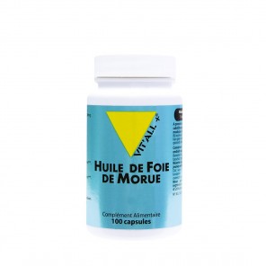 Vitall+ huile de foie de morue 100 capsules