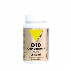 Vitall+ q10 reduit ubiquinol 100mg 30 capsules