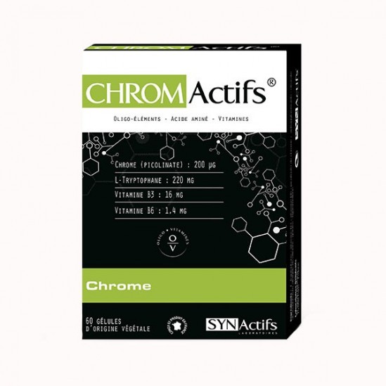 Synactifs chromactifs voite de 60 gélules