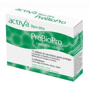 Activa bien-être prébiopro 30 gélules