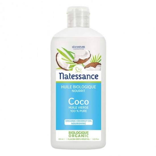 Natessance huile coco bio 100% pure 250ml