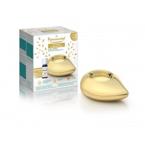 Puressentiel coffret noel diffuseur à chaleur douce perle dorée