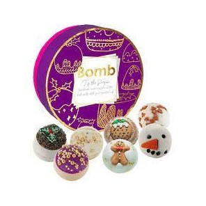 Bomb cosmetics coffret cadeau de Noël T'is the season creamer