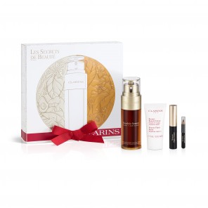 Clarins coffret de Noël Double sérum Les secrets de beauté