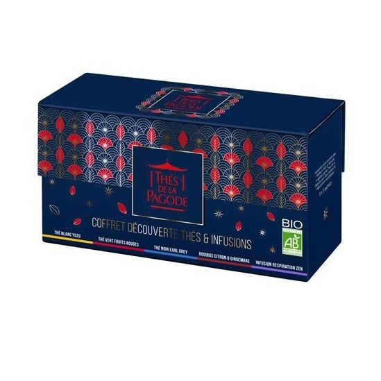 Thés de la Pagode coffret de Noël thé Découverte Nuits impériales 49g