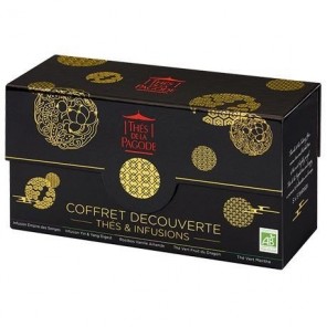 Thés de la Pagode coffret de Noël thé découverte Empire céleste 48g