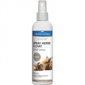 Francodex Spray à l'herbe à chat pour chatons et chats 200ml