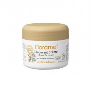 Florame déodorant crème essence d'amande 50g