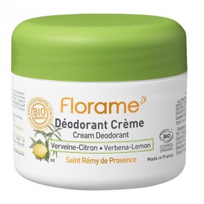 Florame déodorant crème verveine citron 50g