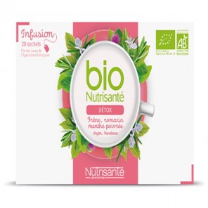 Nutrisanté détox bio 20 sachets