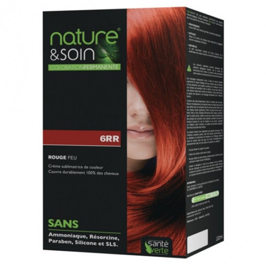 Santé verte nature & soin coloration 6RR rouge feu 132ml